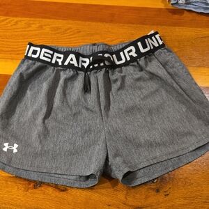 Under Armour Women's Athletic Gray Shorts